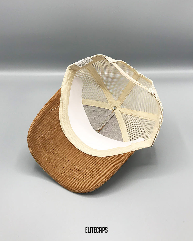 Versatile Corduroy Trucker Cap - C0300