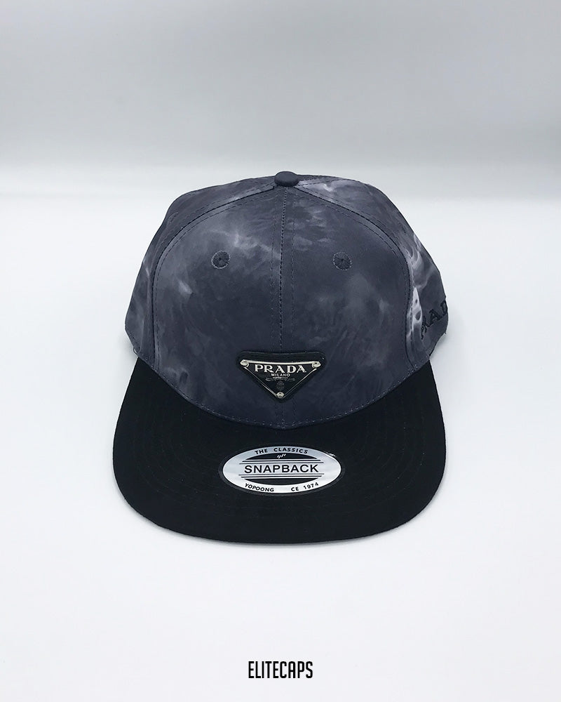 Black PRD Triangle Snapback Cap - C0321