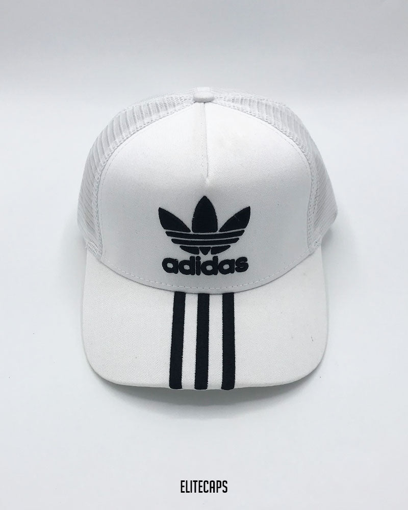 ADIDS Classic White Trucker Snapback Cap - C0640