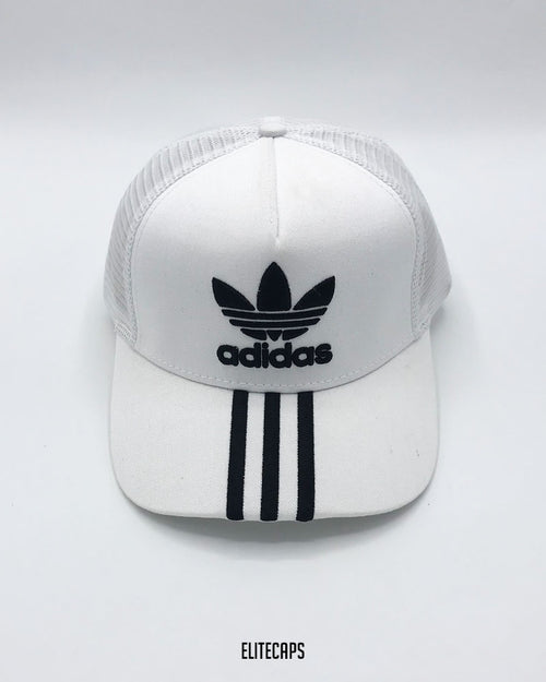 ADIDS Classic White Trucker Snapback Cap - C0640