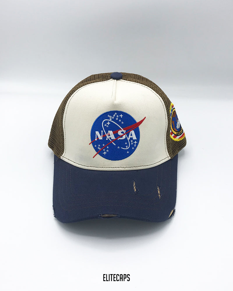 Multi-Color NASA Trucker Cap - C0298