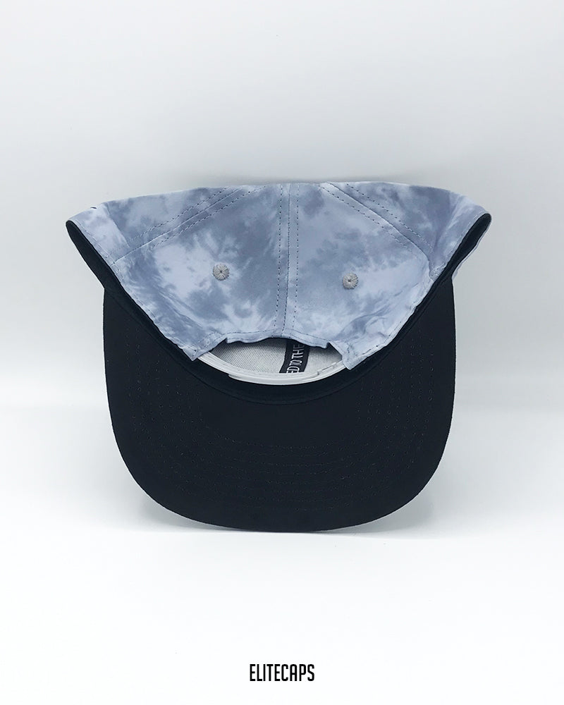 NK Blue Tie Dye Snapback Cap - C0306