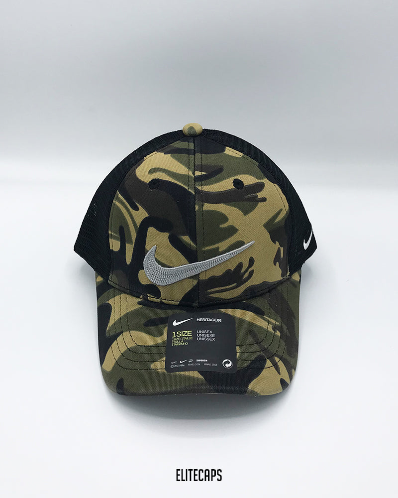 NK Camo Heritage Trucker Cap - C0304