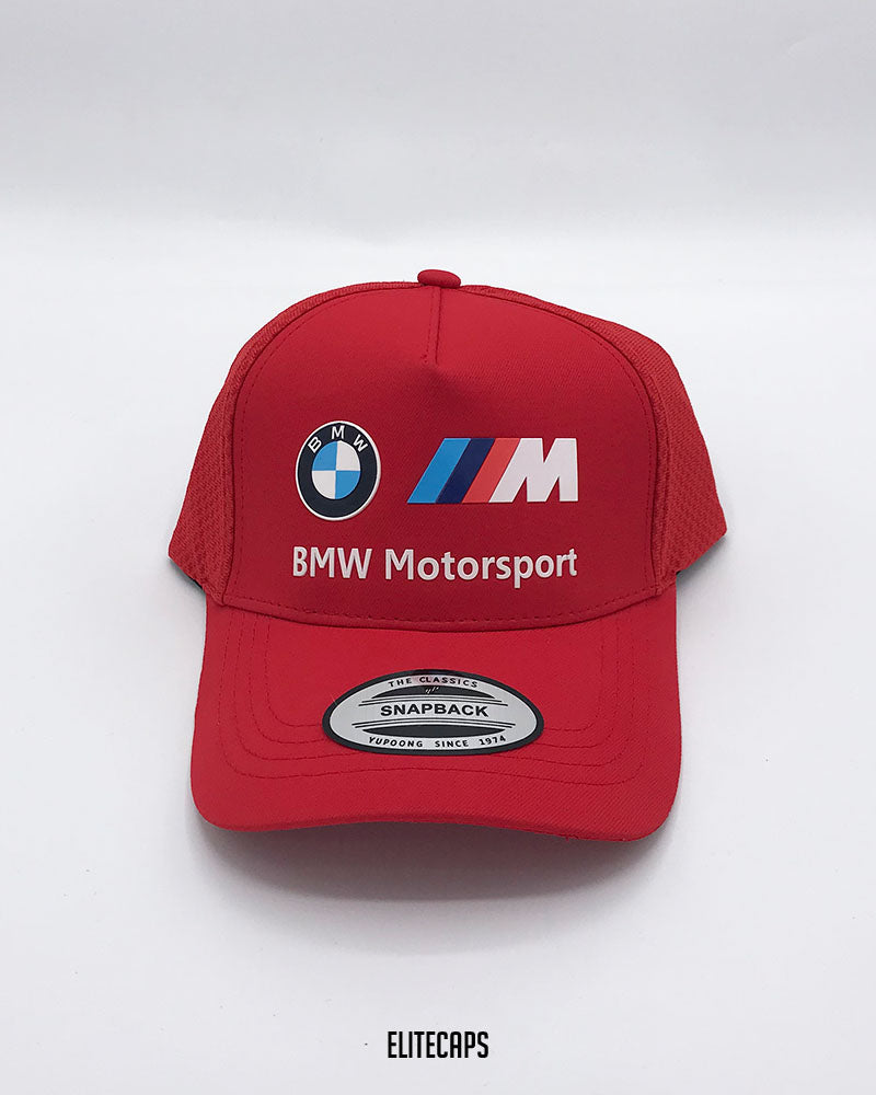 Motorsport Red BMW Baseball Cap - C0337