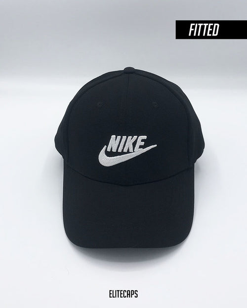 Black NKE Fitted Cap- C0371