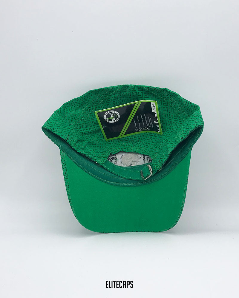 White New York Embroidered Pattern Cap - C0343