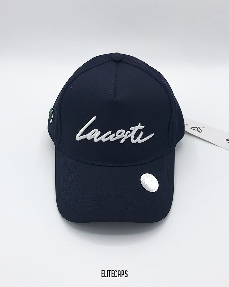 LACOSTTE Signature Dark Blue Cap - C0584