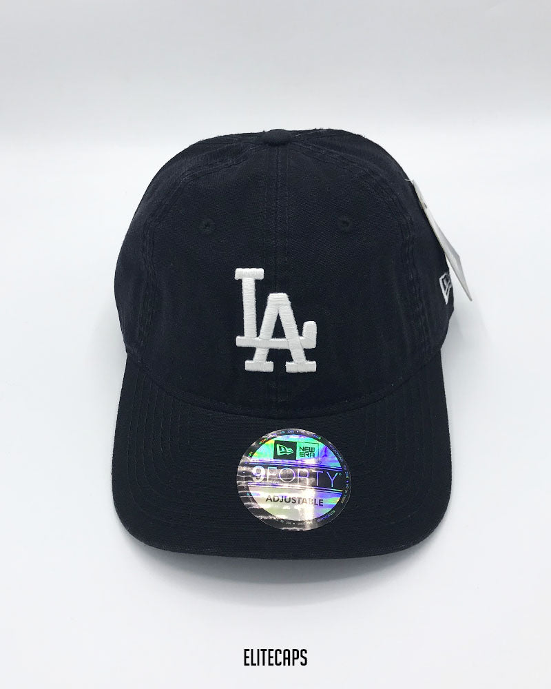 New Era LA Casual Classic Black Strapback Cap - C0501