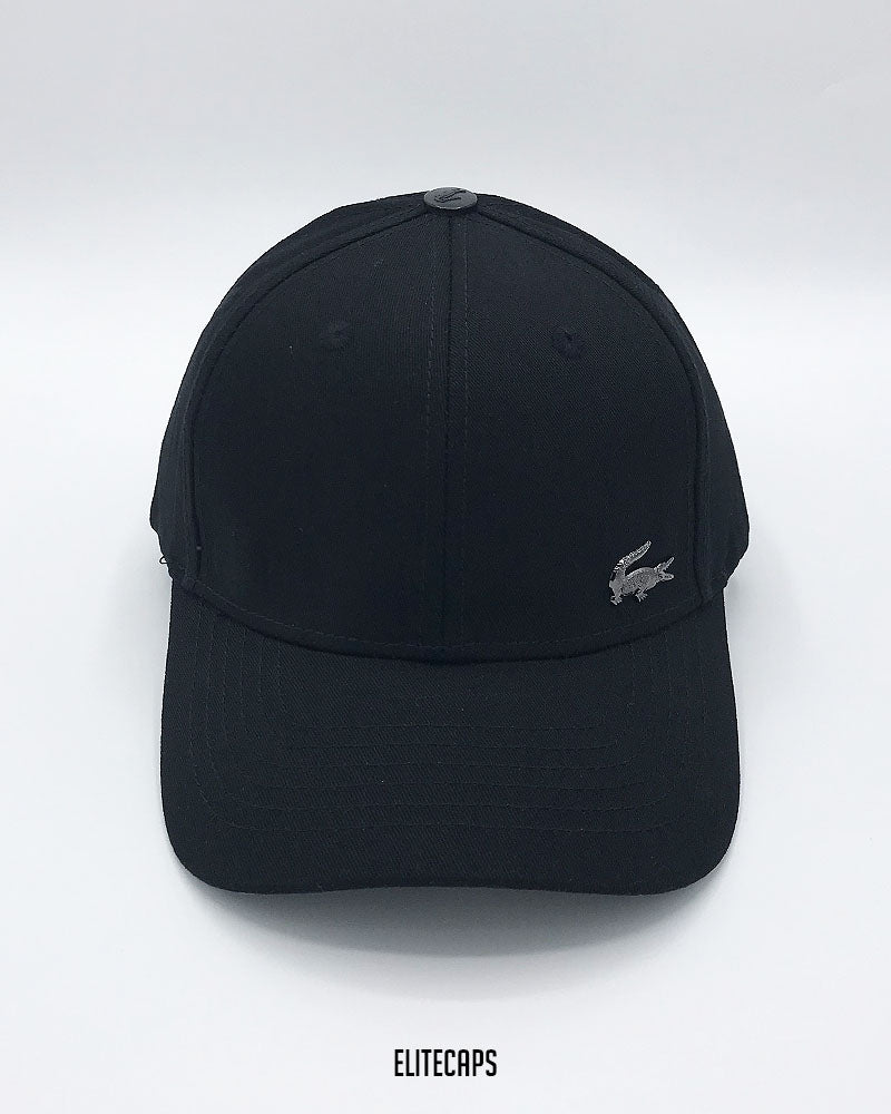 LACOSTTE Classic Fit Signature Black Cap - C0671