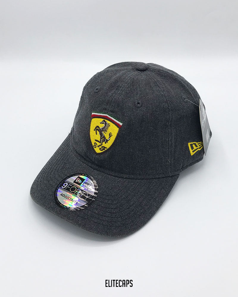 New Era FERRARI Casual Classic Grey Strapback Cap - C0492