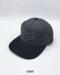 Grey Tone FOX Embroidered Snapback Cap - C0622
