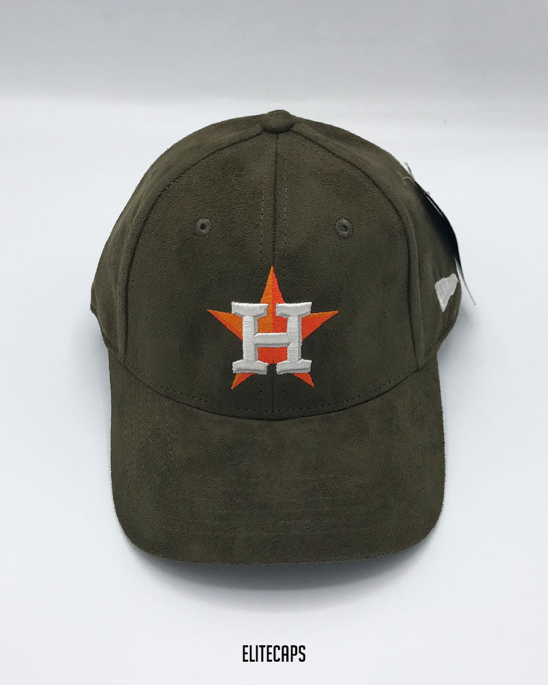 New Era Houston Astros Suede Cap - C0437