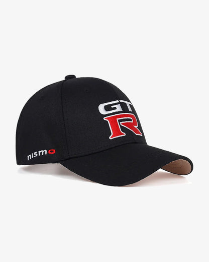 GTR Embroidered Black Cap - C0144