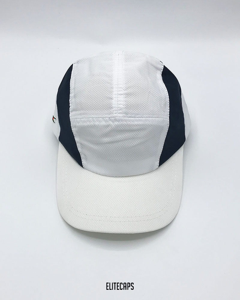 LACOSTTE White Paneled Cap - C0595