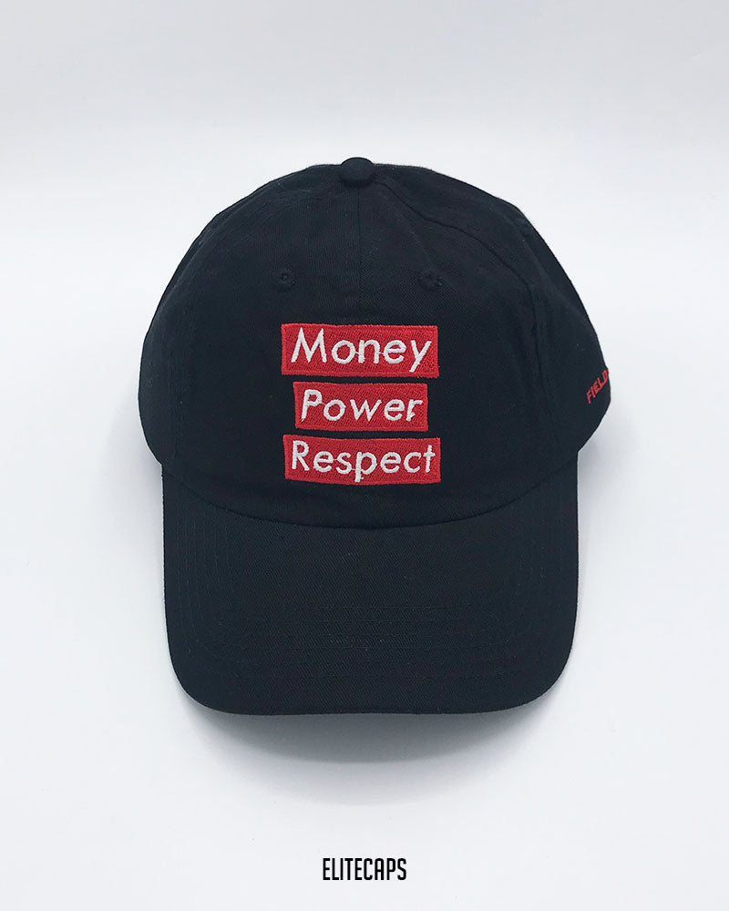 BOLD Black Embroidered Baseball Cap - C0574