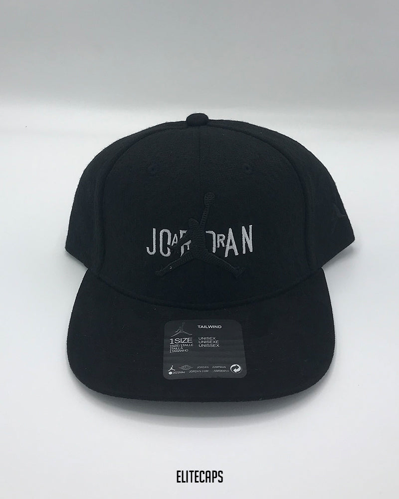 Black JDN Snapback Cap - C0296