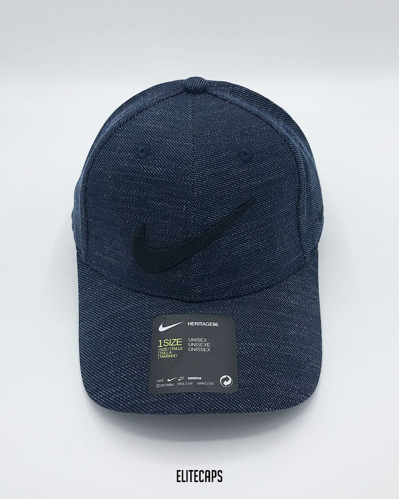 Navy Blue NKE Vintage Baseball Cap - C0481