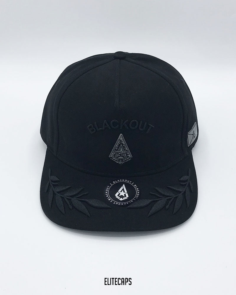 Jet Black Captain BKT Snapback Cap - C0581