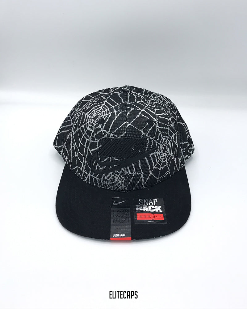 Black NK Spider Snapback Classic Cap - C0301