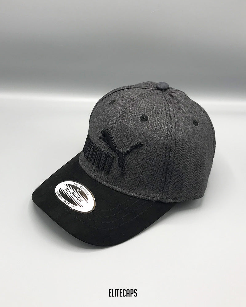 PMA Grey Two-Tone Baseball Cap - C0386