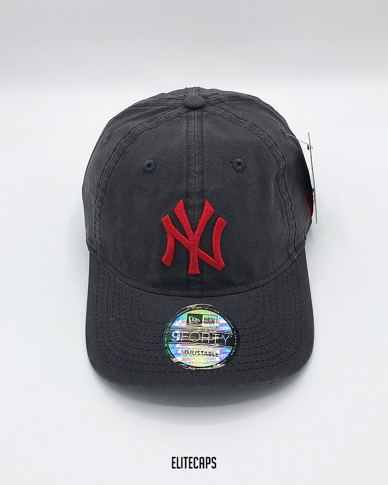 New Era NY Casual Classic Grey Strapback Cap - C0510