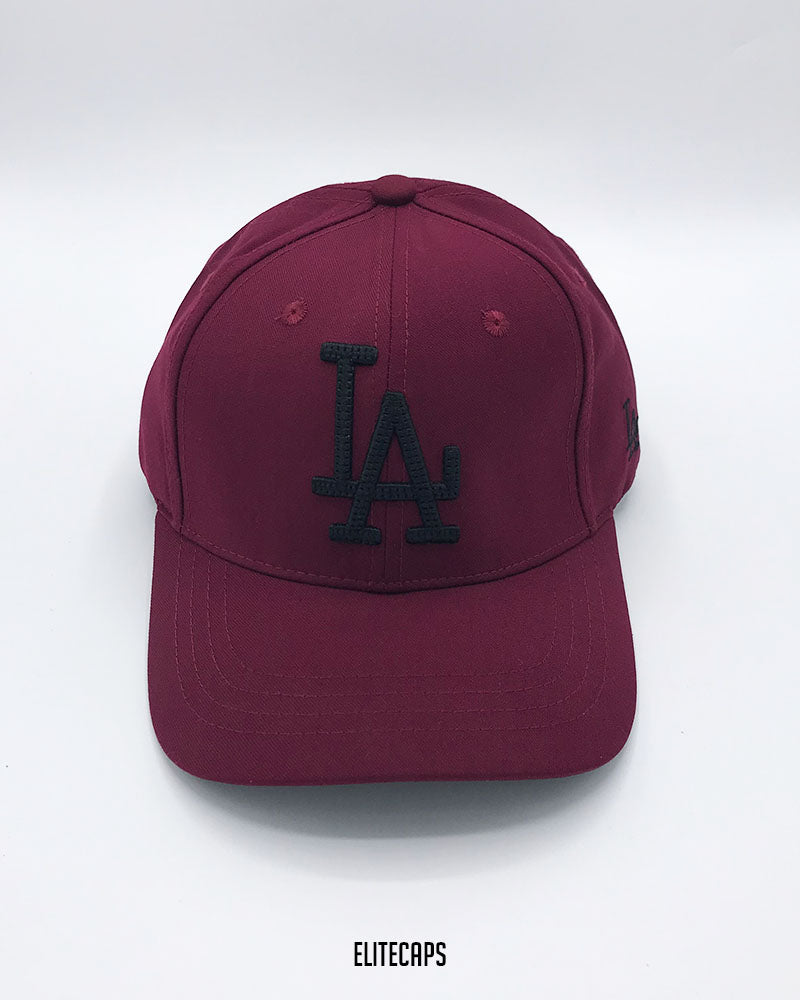 LA Maroon Baseball Cap - C0695