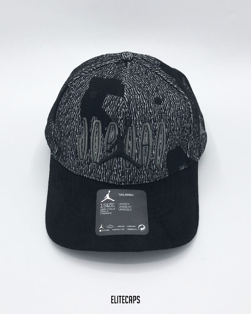 Black & White Classic JORDAN Baseball Cap - C0535