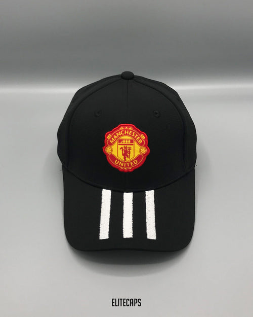 Black M-United ADID Embroidered Baseball Cap - C0393