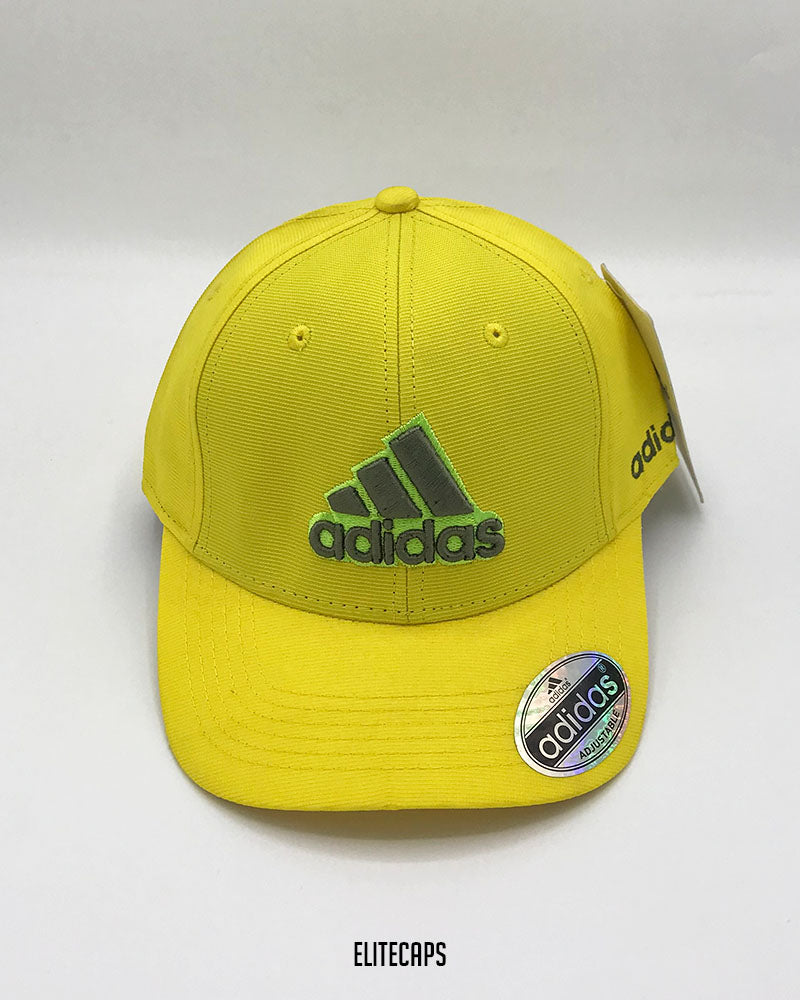 ADIDS Contrast Yellow Sport Baseball Cap - C0439