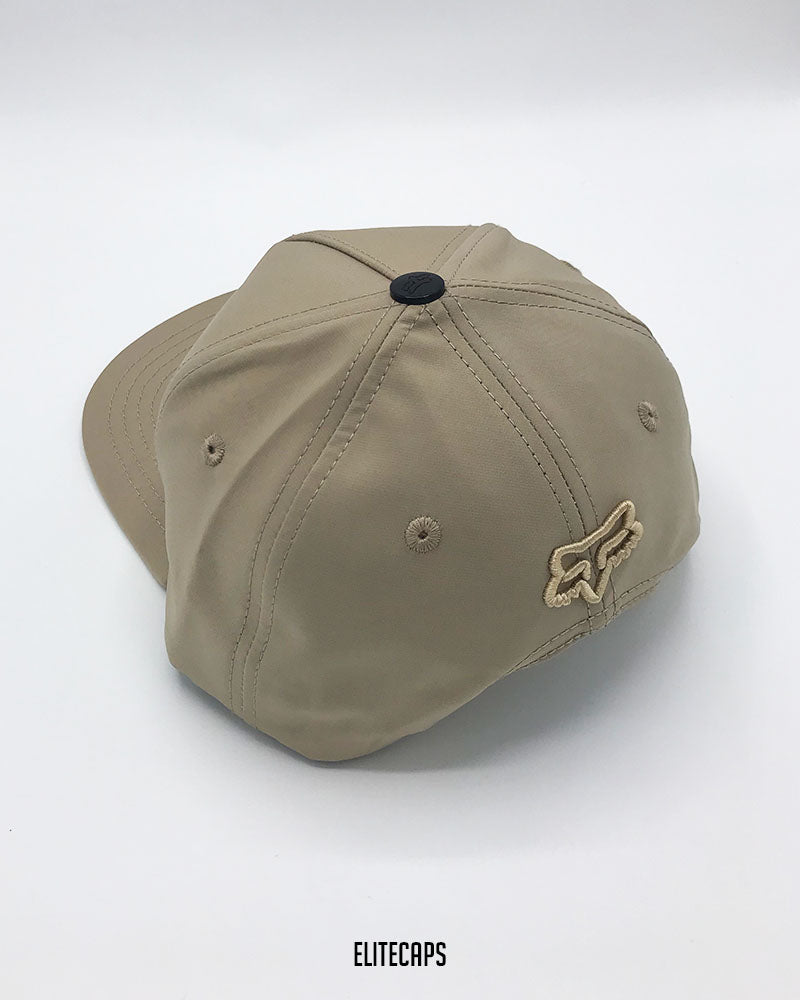 Beige FOX Signature Snapback Cap - C0645