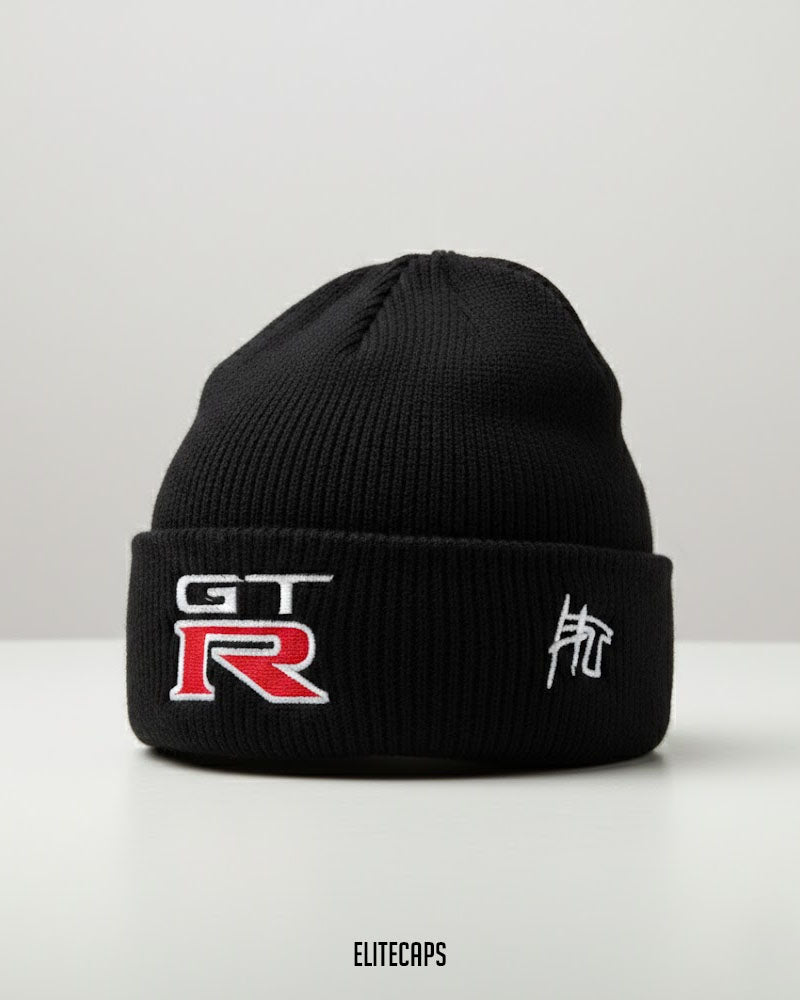GTR Black Soft Beanie - B0146