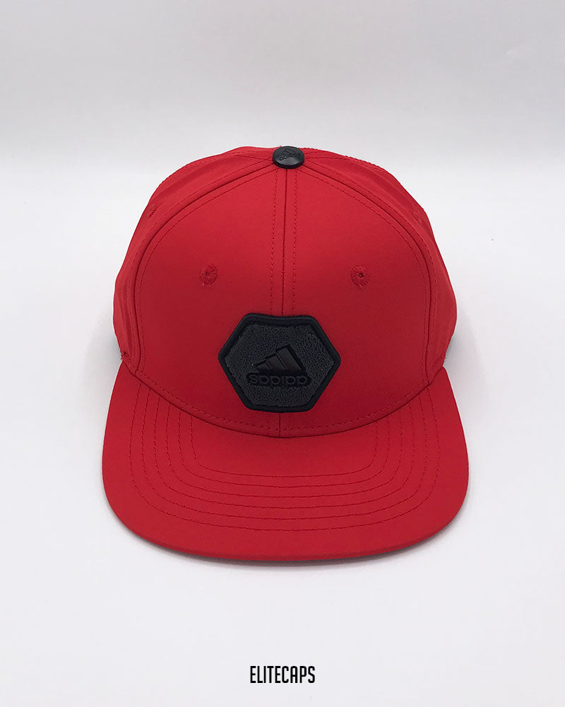 ADIDS Contrast Red Snapback Cap - C0488 (Minor Logo Defect)