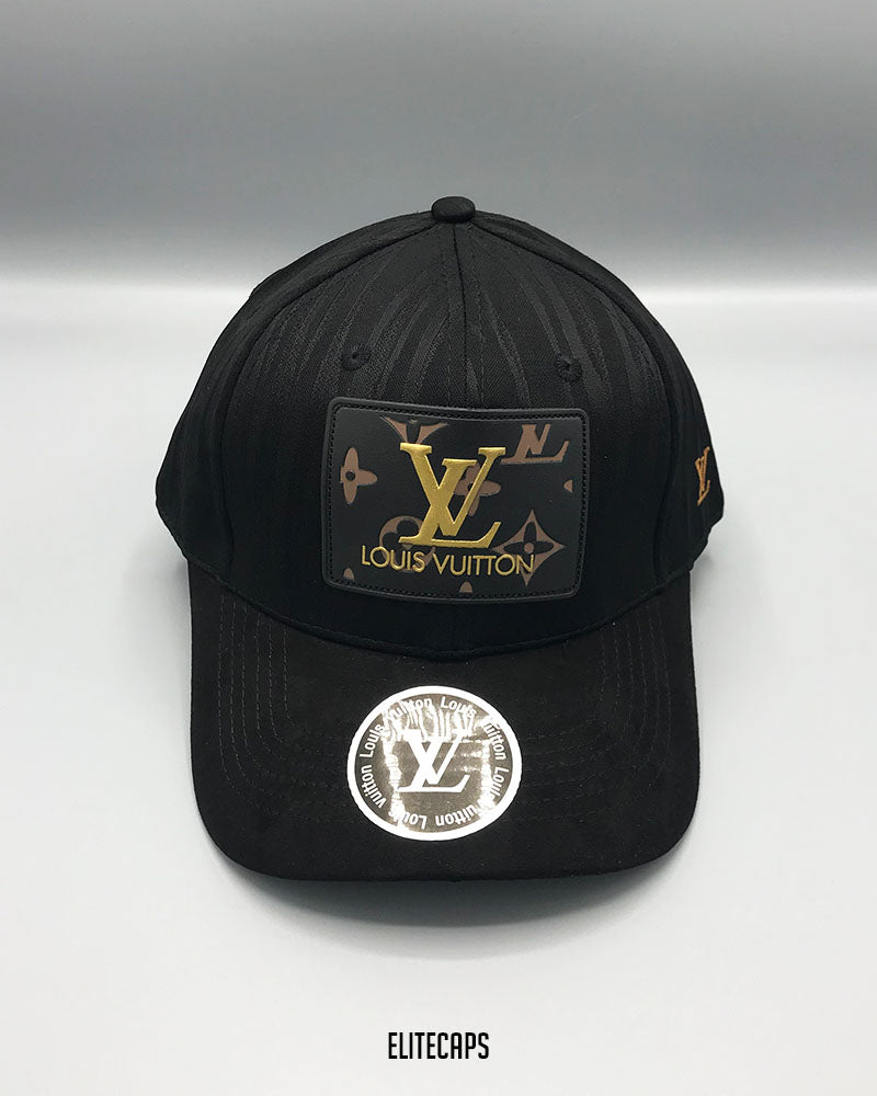 Premium LV Black Signature Cap - C0406
