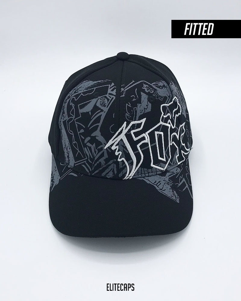 FOX Flexfit Signature Embroidered Fitted Cap - C0524