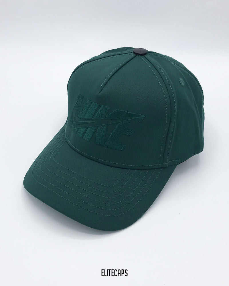 NIIKE Classic Green Embroidered Baseball Cap - C0696