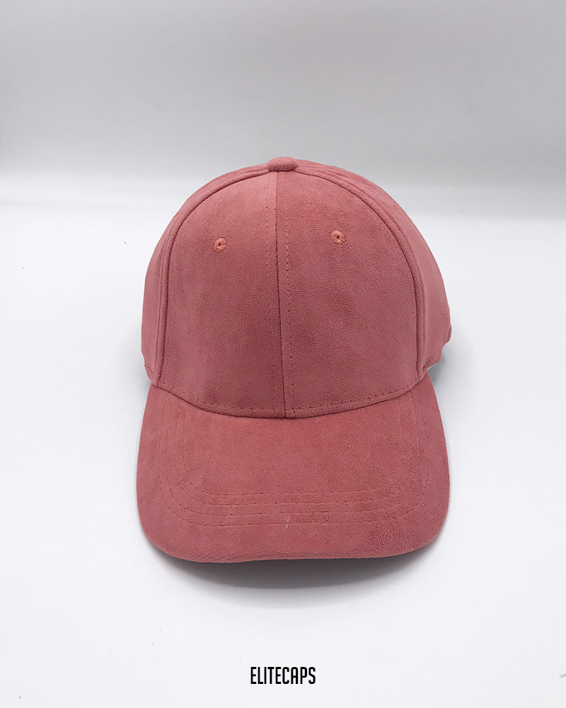 Basic Pink Suede Cap - C0188