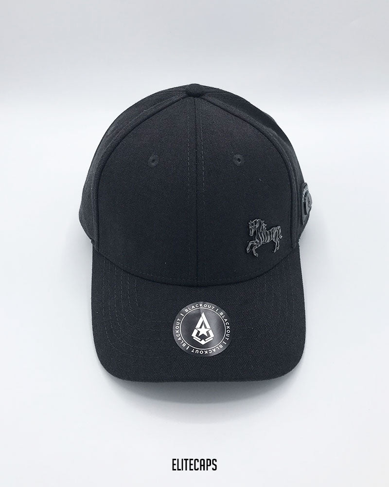 Luxury Grey Horse BKT Cap - C0614