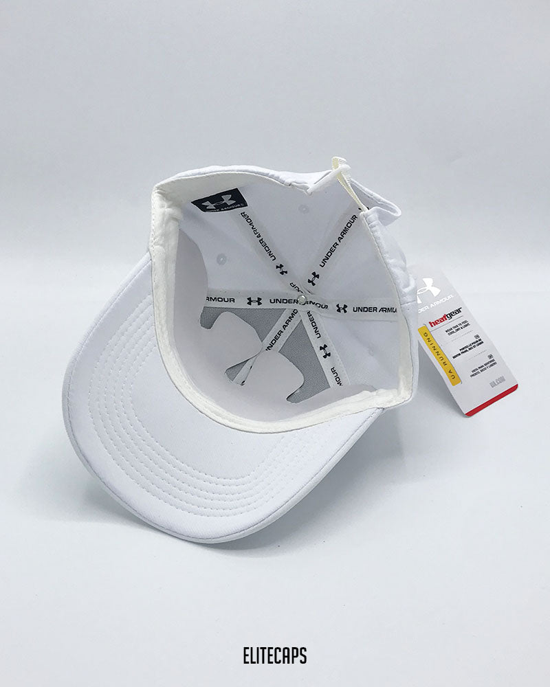 Premium White UA Baseball Cap - C0349