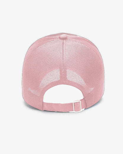 Pink Camo NY Embroidered Mesh Cap - C0197