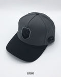 Two-Tone Grey Classic MILAN Baseball Cap - C0697