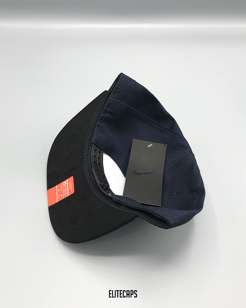 NKE Navy Obsidian Black Air Snapback - C0396