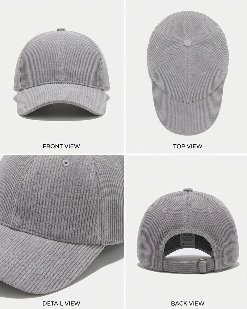 Corduroy Versatile Baseball Cap - C0146