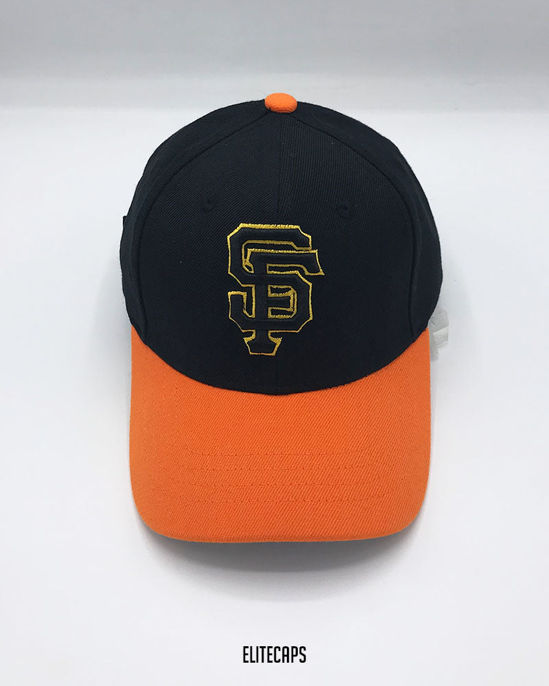 SF Black & Orange MLB Baseball Cap - C0448