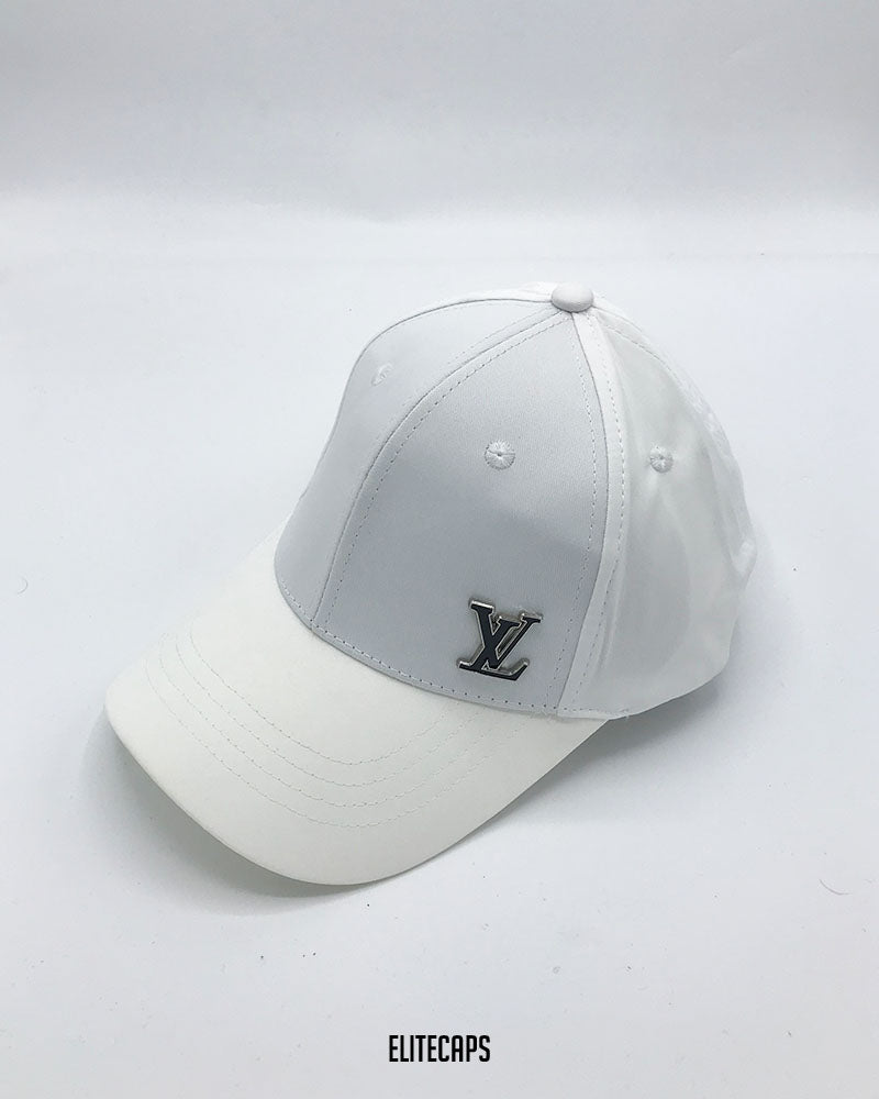 Premium White LV Cap - C0346