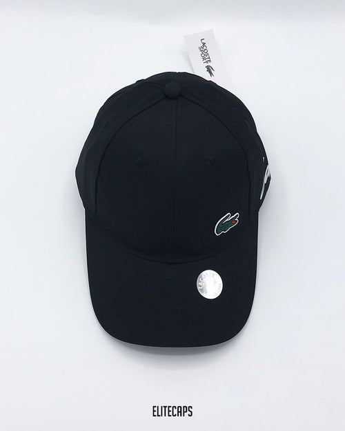 Black LACOSTTE Signature Cap - C0585