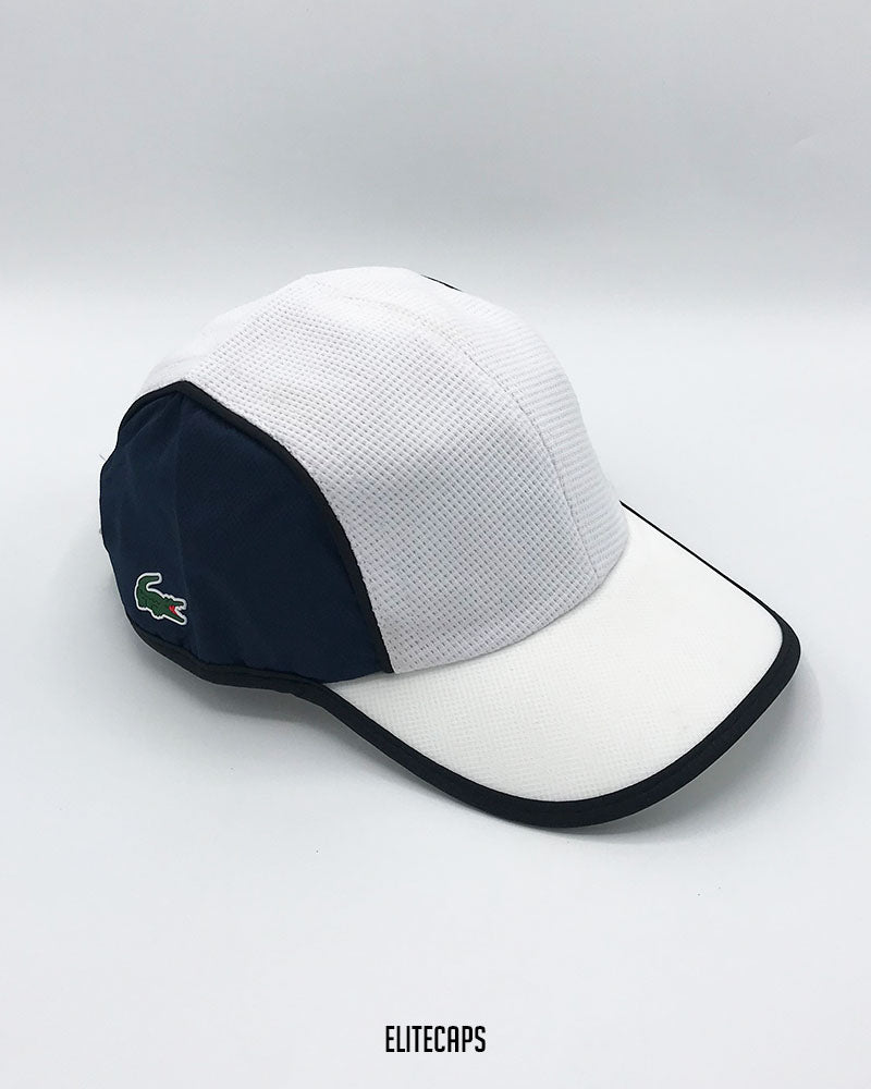 LACOSTTE White Triple Tone Cap - C0620