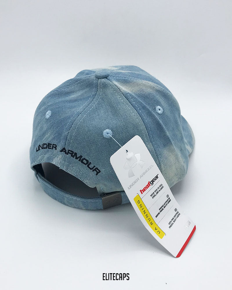 UA Blue & Beige TIE-DYE Denim Cap - C0518