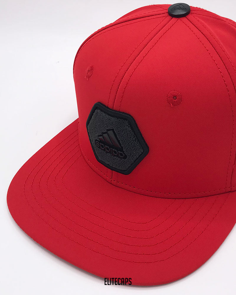 ADIDS Contrast Red Snapback Cap - C0488 (Minor Logo Defect)