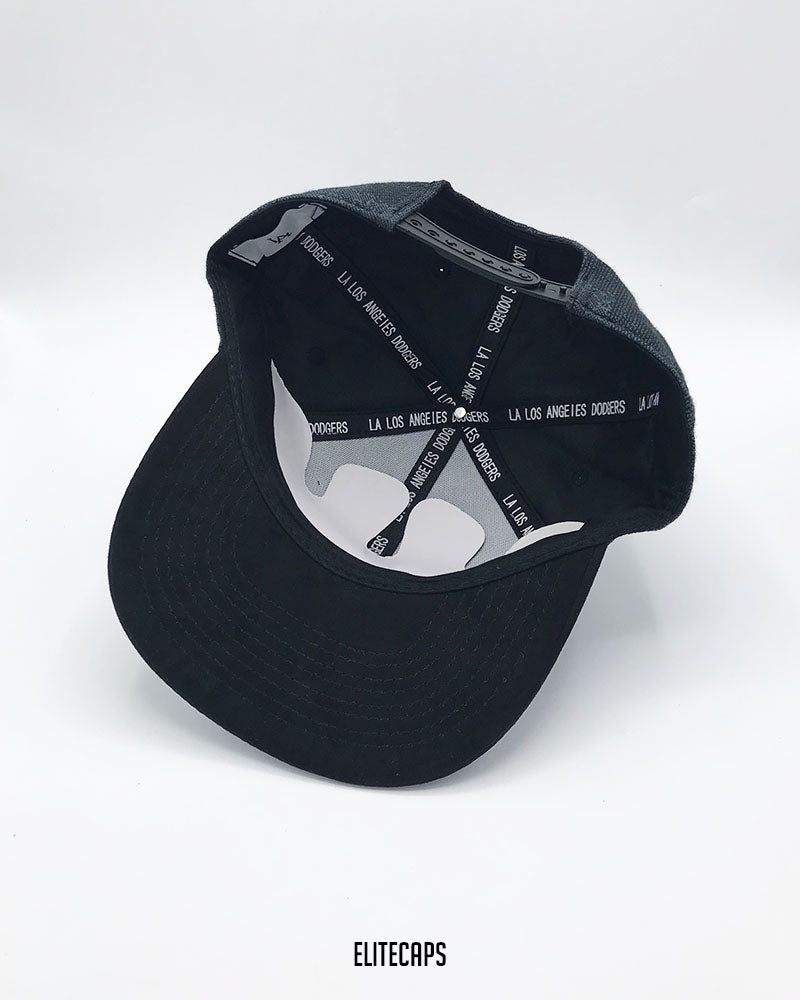 LA Dark-Grey Camo Snapback Cap - C0564