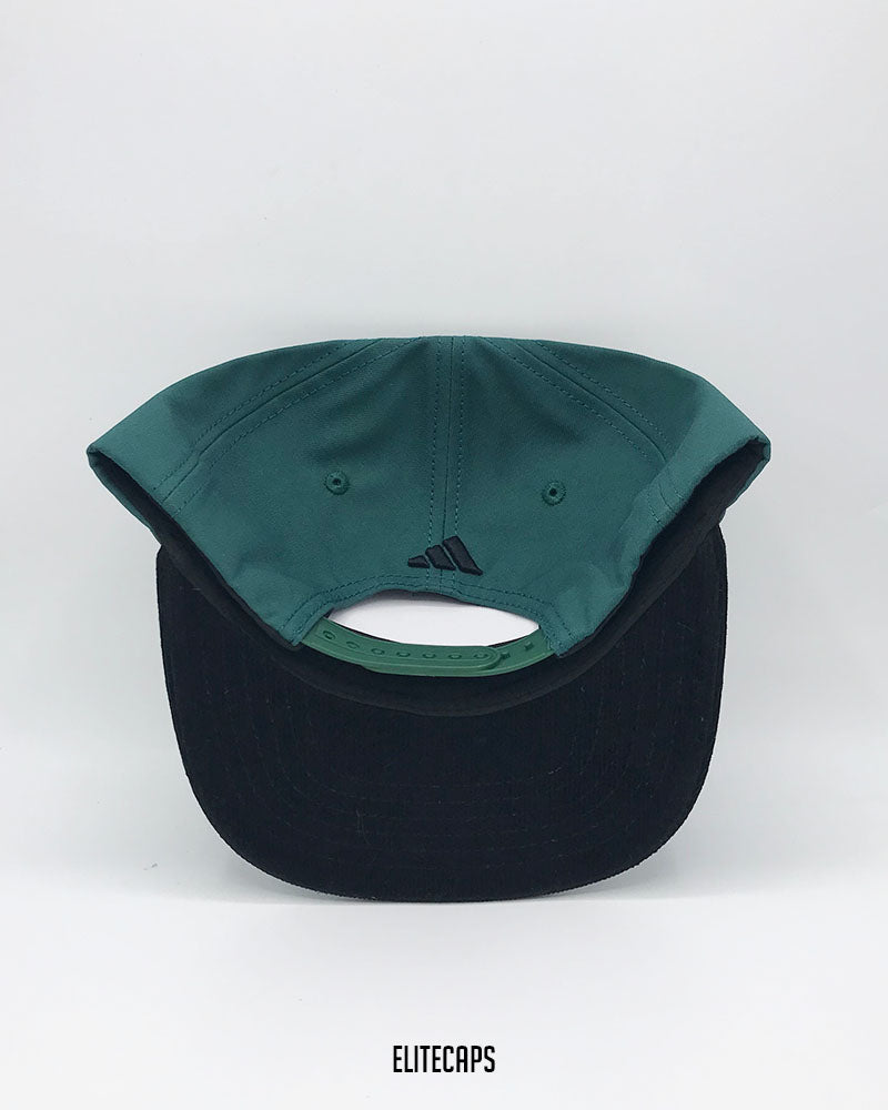 ADIDS Green Corduroy Brim Snapback Cap - C0493